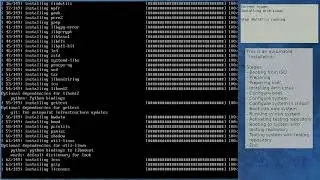 Arch Linux installation recording to kernel 6.0.10-arch2-1 (testing)