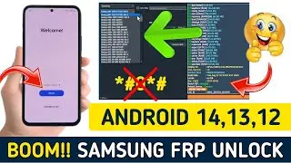 SAMSUNG FRP UNLOCK NEW METHOD ✅ SAMSUNG FRP TOOL 2025 ➡️ ANDROID 14 /13 /12