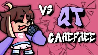 Friday Night Funkin' VS. QT Mod - Carefree Full Combo [Hard]