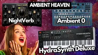 Holy Trinity : SONICWARE AMBIENT 0 // ERICA SYNTH NIGHTVERB // ASM HYDRASYNTH | THAT SYNTH SHOW DEMO