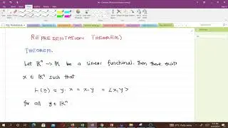 Special Case of Riesz Representation Theorem (Lesson 12)
