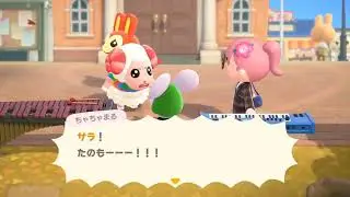 早口ことば対決 (ちゃちゃまるxサラ)【あつまれどうぶつの森】