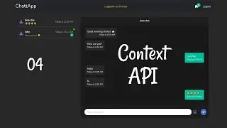 Real-time Chat App - 4 Context API |  React, Node.js and Socket.io