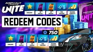 ASPHALT LEGENDS UNITE CODES  🆓🎁 ASPHALT LEGENDS UNITE REDEEM CODE ANDROID GAME