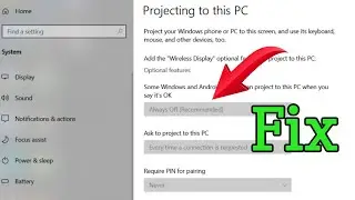project to this pc not working | project to this pc not working windows 10