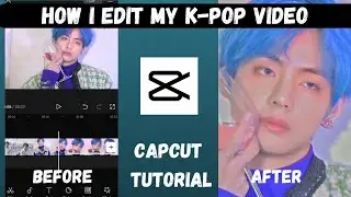 How I edit my K-pop Shorts | Capcut Beginner Tutorial | #editing #capcut