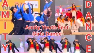 Amity Youth Fest Girls Dance | Amity Noida dance performance | Amity Youth Fest 2024 | Amity Dance