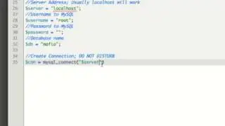 Setting Up PHP Mafia Game (Synopsis) - PHP Game Engine