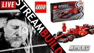 🔴 Building LEGO Formula1 Ferrari SF-24 Speed Champions (77242) Live!