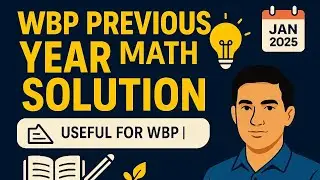 WBP SI MATH I WBP PREVIOUS YEAR MATH QUESTION I WBP MATH I 