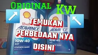 Cara mengetahui oli shell original dengan shell KW dari segi kemasan botol