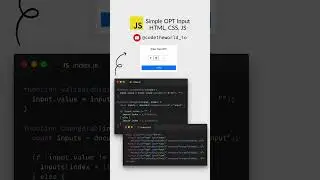 A Simple OTP code Input 