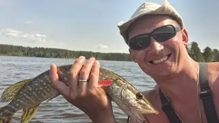 Озеро Силанде. Спиннинговая рыбалка!!!