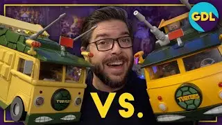 NECA's TMNT Turtle Van Vs. UA's 3rd Party, Who Wins?