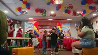 Jumping kids - Kobe's 6th birthday celebration