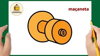 Como desenhar uma maçaneta fácil | Desenho para desenhar | Desenho fácil