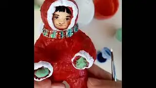 Ватная игрушка своими руками- "На лошадке" (№4)