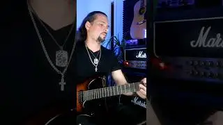 Some Yngwie Malmsteen's riff 🤘🎸 Guess the song😉 #shorts