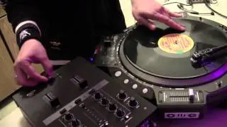 DJ Tech DIF 1S Mixer & QFO Stab Scratch Battle - QSU