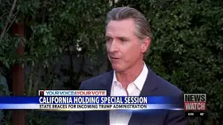 Newsom plans special session for California legislature after Trump victory