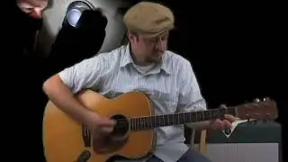 Acoustic Blues Simple Licks using the D and the G chord