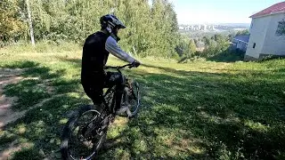 Флай секция и контр-уклоны. Байк парк "Новинки".
