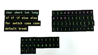 C Programming Fridge Magnet Collection