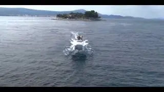 Электрический гидроцикл на подводных крыльях.mp4