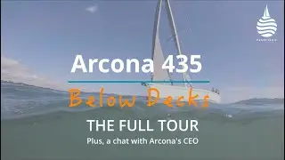 On Test Arcona 435 - Below decks