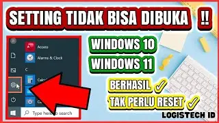 CARA MENGATASI SETTING WINDOWS 10 TIDAK BISA DI BUKA