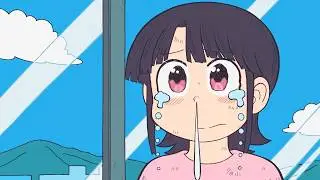 Ecchan and Matsuri say goodbye at the airport in 9 different languages