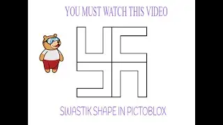 #SWASTIK SHAPE IN #PICTOBLOX APP