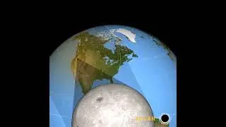 La increíble velocidad de la sombra de la Luna