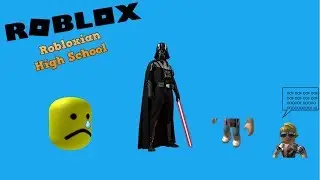 How To Be Darth Vader In Robloxian High School | ROBLOX