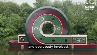New artwork unveiled on the Sheffield and Tinsley Canal