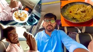 Abdullah Bhai k Sath Outing ☺️| Chicken Karahi or Gol Gappay 😋