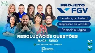 Live FGV Resolução de Questões