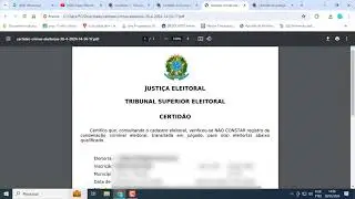 Como emitir certidoes de quitacao eleitoral e crimes eleitorais