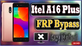 Itel A16 Plus FRP Bypass _Google Account Bypass Removed_GsM RakiB OfficiaL