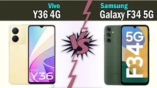 Vivo Y36 4G vs Samsung Galaxy F34 5G Quick comparison