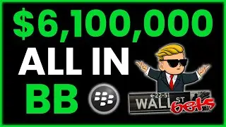 CRAZY $6,100,000 WallStreetBets YOLO | Best Plays for BB Earnings