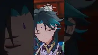 “I fell in love with you.” | Xiao x Aether 