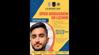 Open Discussion on Leoism | Part 1 #LeoDistrict322D #LionsClubsInternational #LeoTaranSoni
