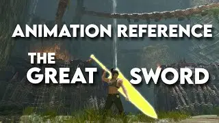 Animation Reference - The Greatsword (MHR)
