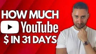 How Much Money I Made On YouTube In My First 31 Days | My Entrepreneurial Journey #7
