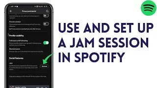 How To Use And Set Up A Jam Session In Spotify | Listen Music Together
