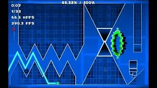 Geometry dash vVv final preview by me (showcase) (hacked) (with all coins)