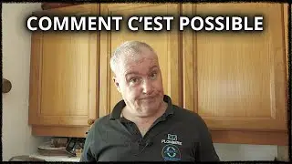 ILS ONT BOUCHÉ LE TUBE EAU CHAUDE DE L'EVIER