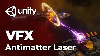 Sci-Fi Antimatter Laser Effect - Unity Engine Game VFX