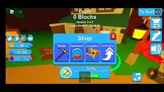 (Roblox) Mining Simulator прохождения (1 часть)